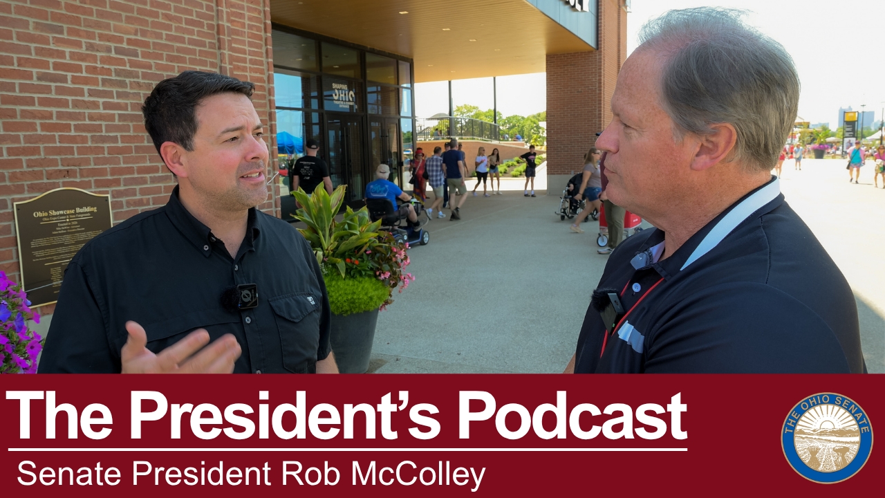 President McColley from State FAir