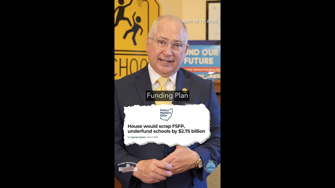 In Case You Missed It: Statehouse Edition - April 13-19, 2025
