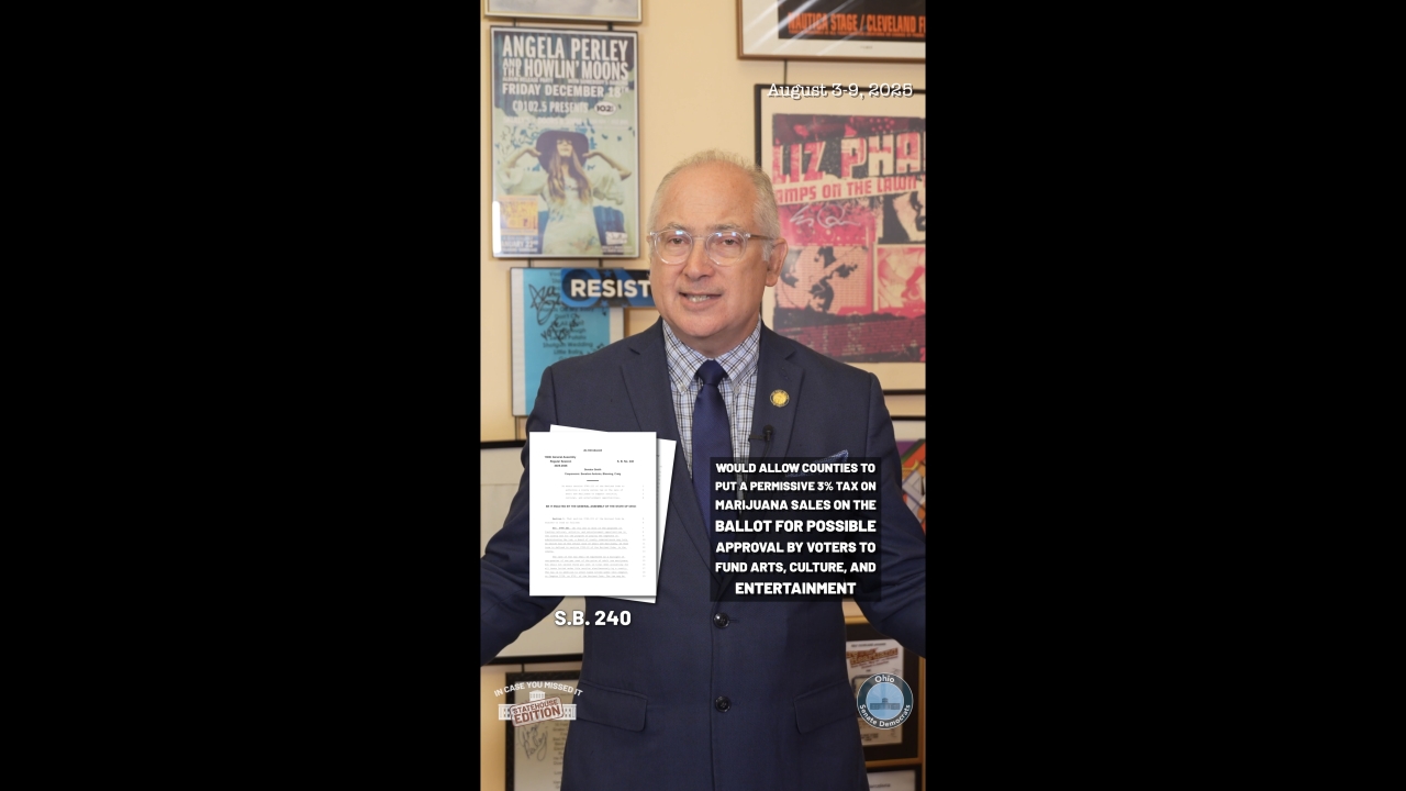 In Case You Missed It: Statehouse Edition - August 3-9, 2025