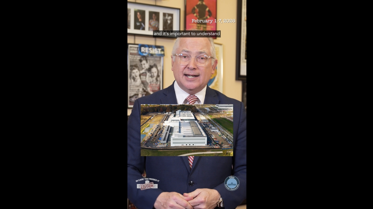 In Case You Missed It: Statehouse Edition - February 1-7, 2026