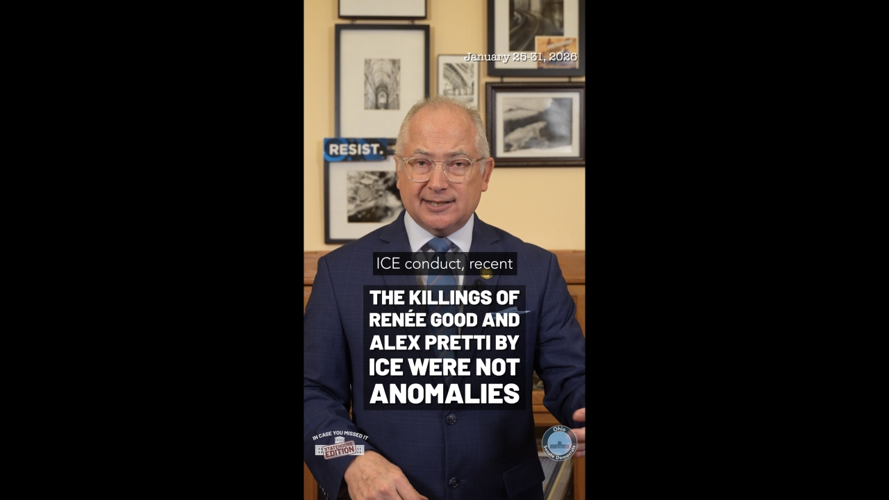 In Case You Missed It: Statehouse Edition - January 25-31, 2026