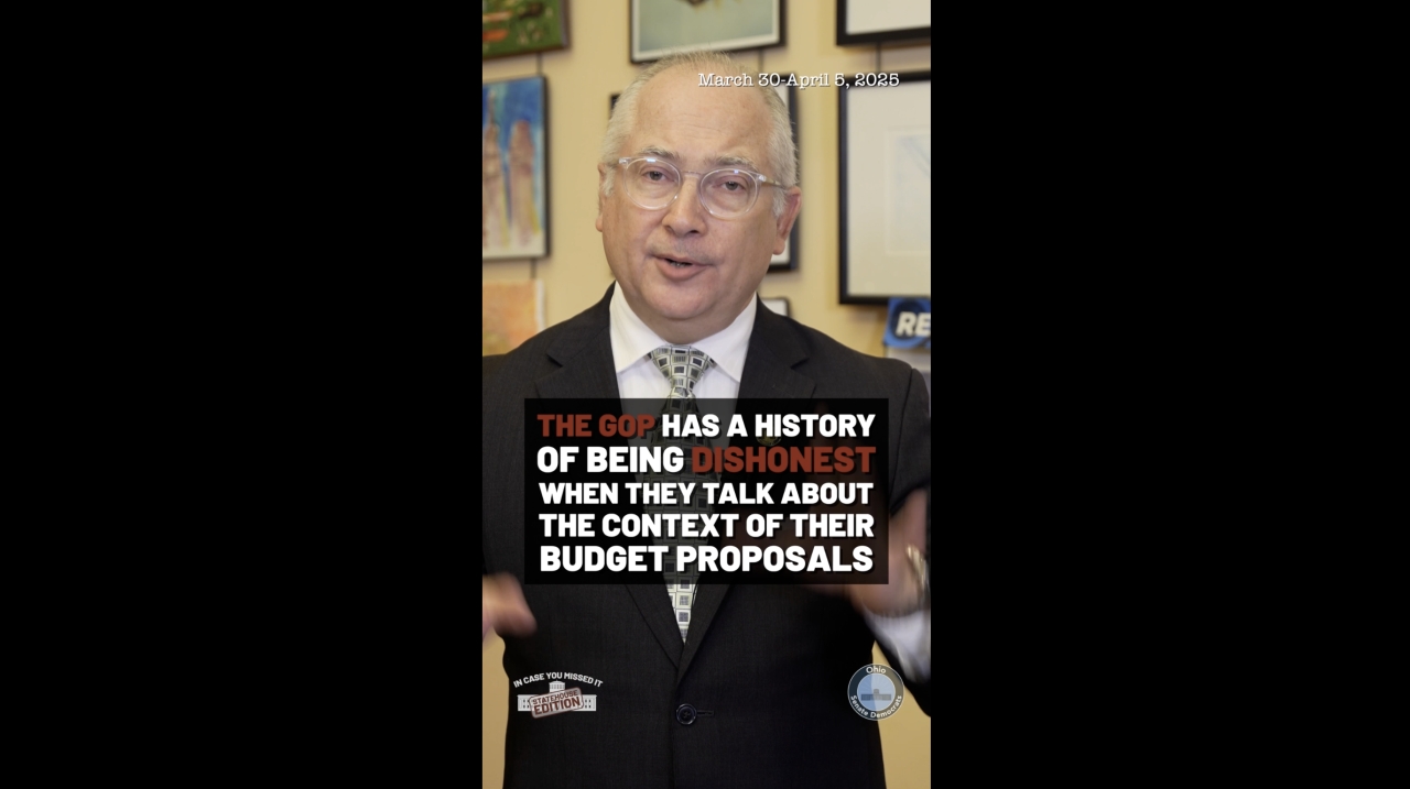 In Case You Missed It: Statehouse Edition - March 30 - April 5, 2025