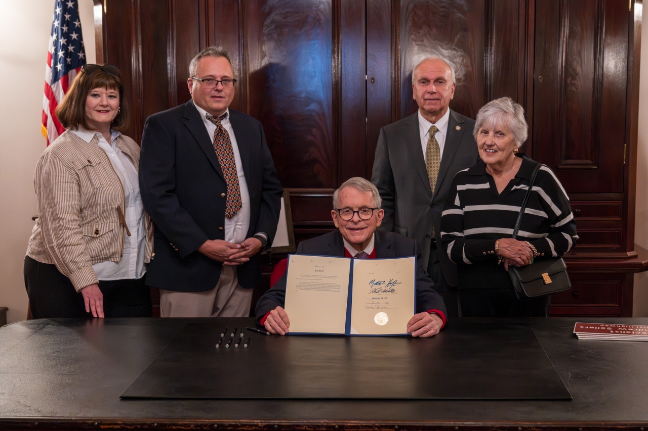 Governor Signs Cirino Bill Honoring Vietnam Soldier