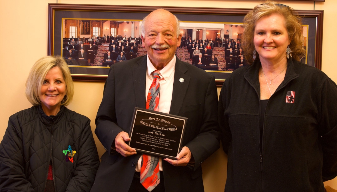 Hackett Presented with Dorothy Allison Lifetime Achievement Award