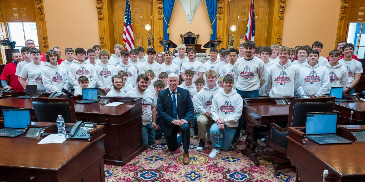 Landis Celebrates State Football Champions