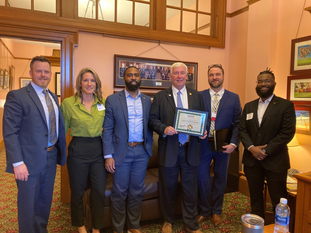 Landis Honored For Supporting Economic Development