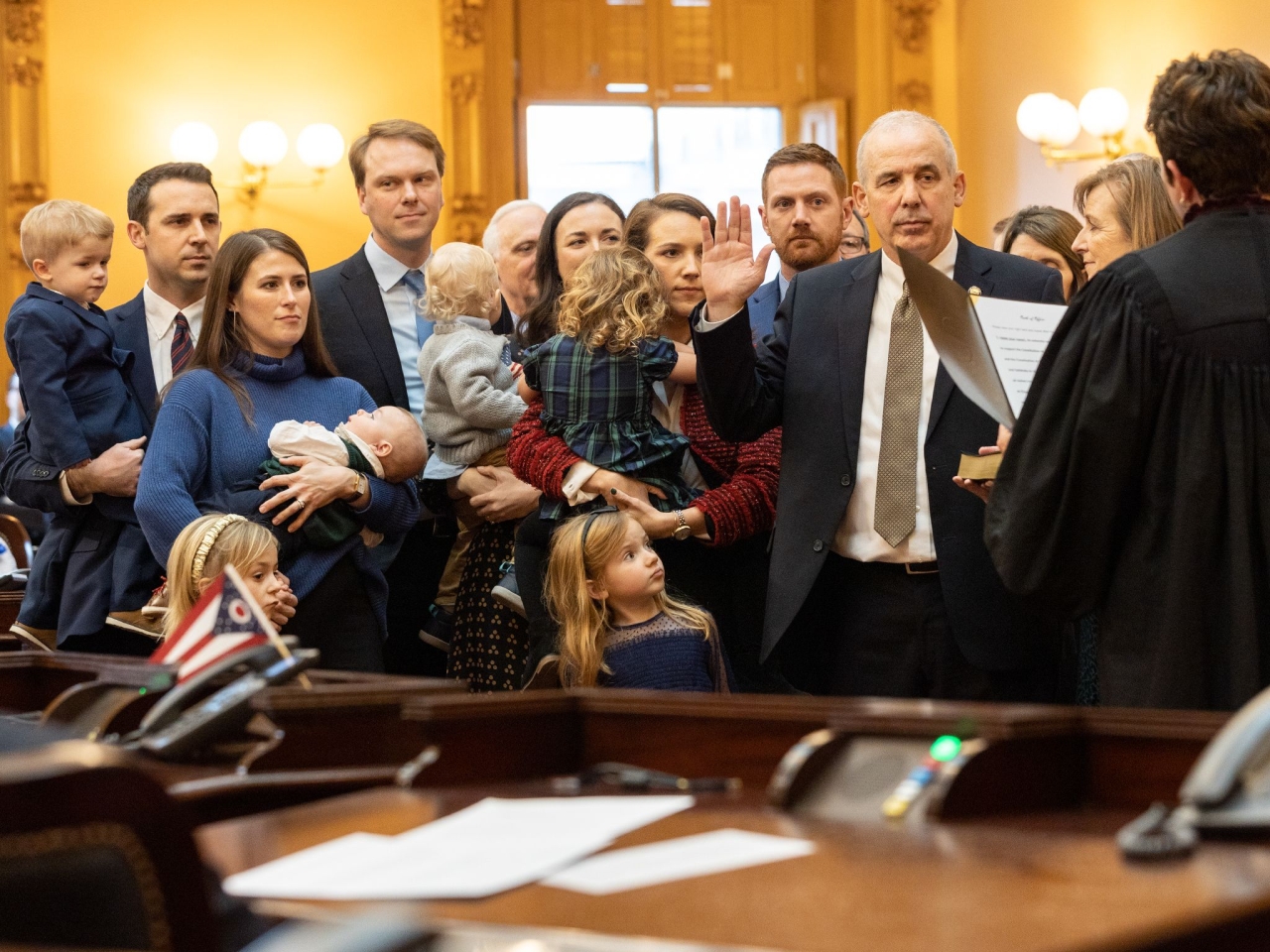 Ohio Senate President Matt Huffman Welcomes New Senators to 135th General Assembly