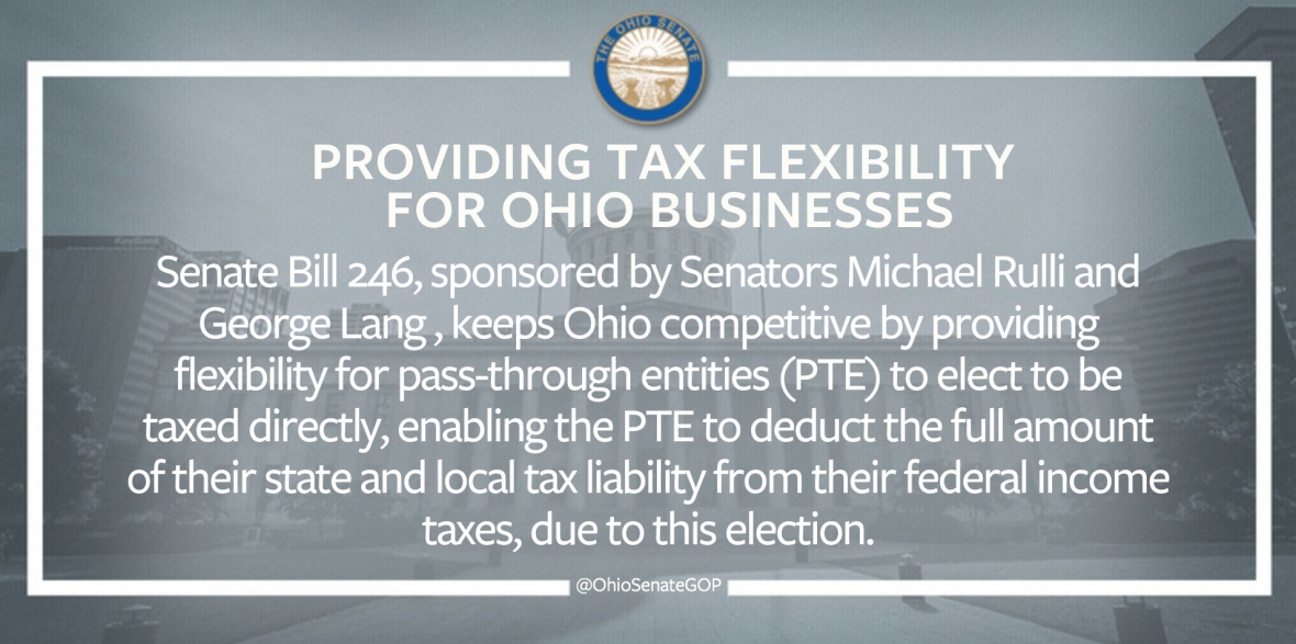 Senate Passes Rulli Bill Providing Tax Relief for Small Businesses