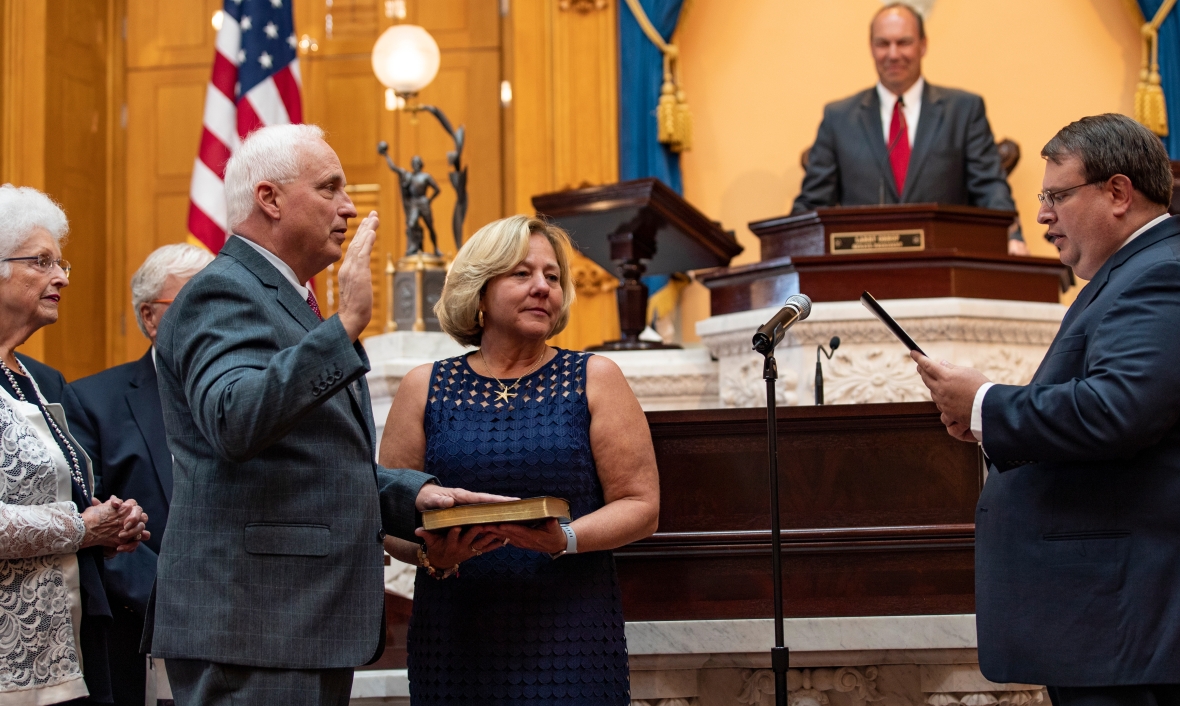 Terry Johnson Takes Oath of Office to Represent Ohio's 14th Senate ...