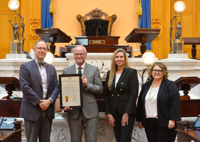 Blessing Recognizes the Society for the Prevention of Cruelty to Animals  Cincinnati's 150th Anniversary