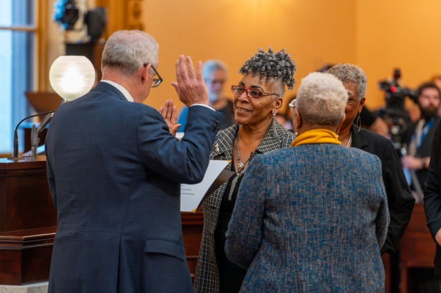 Ingram Sworn in as Assistant Minority Whip