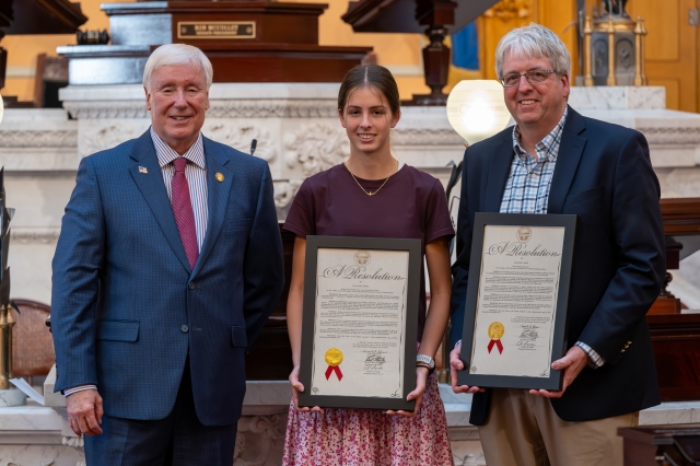 Landis Honors Smithville High School  Track and Cross Country State Champion