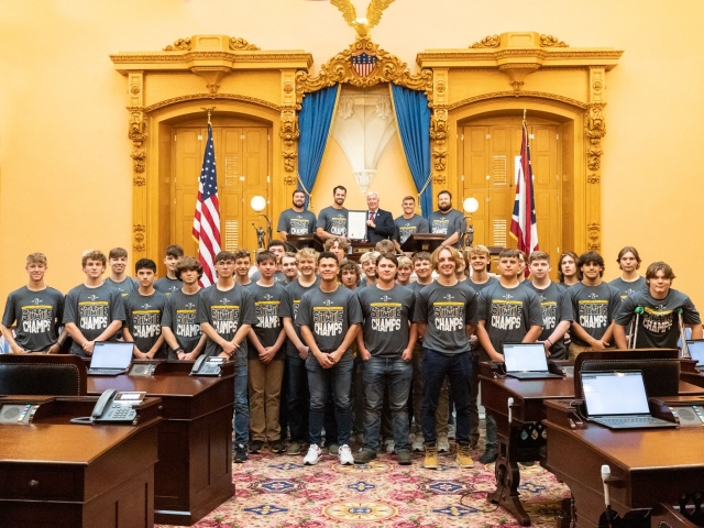 Landis Recognizes Waynedale High School State Championship Baseball Team