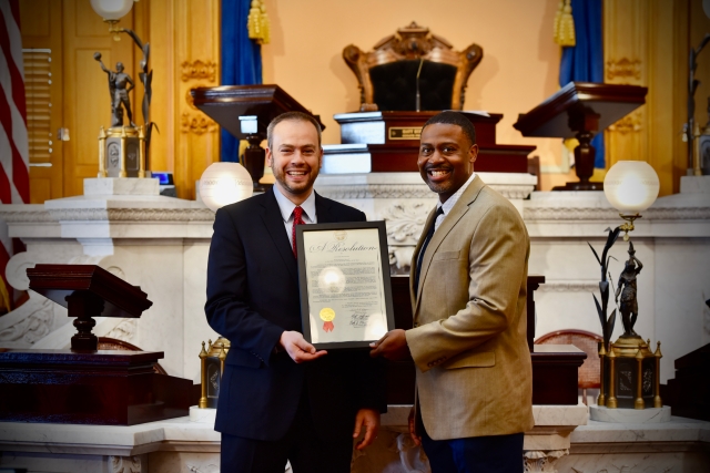 Manning Honors Ohio's National Teacher of the Year