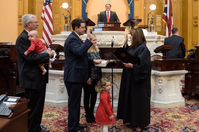 Robert McColley Sworn In as State Senator