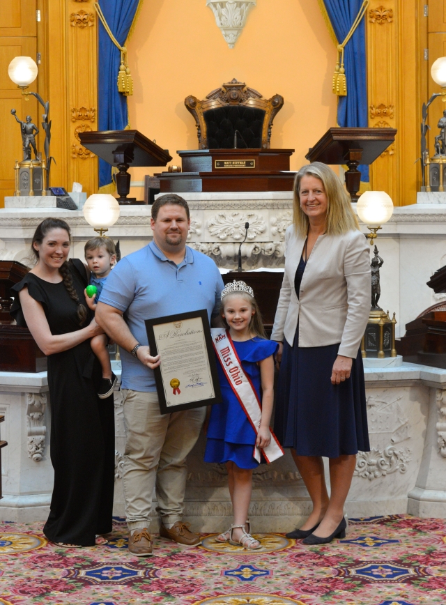 Roegner Recognizes the 2023 National American Miss Ohio Princess