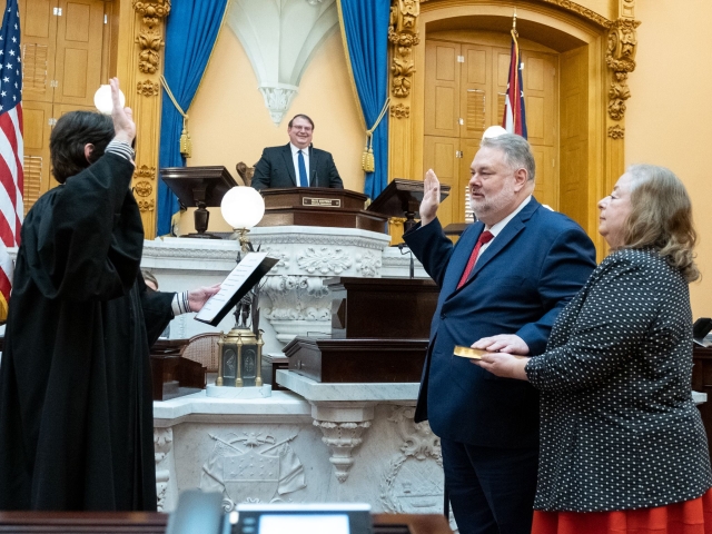 Romanchuk Sworn in as New Member of the Ohio Senate