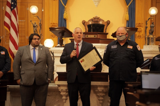 Sen. Steve Huffman Recognizes Ohio Task Force 1
