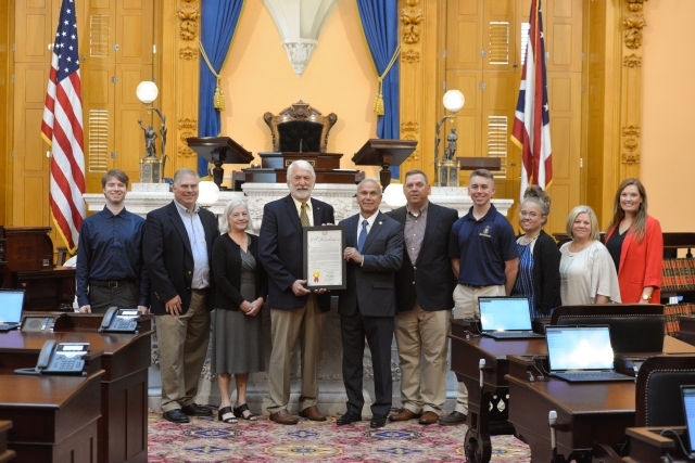 Senator Cirino Honors Family of President James Garfield