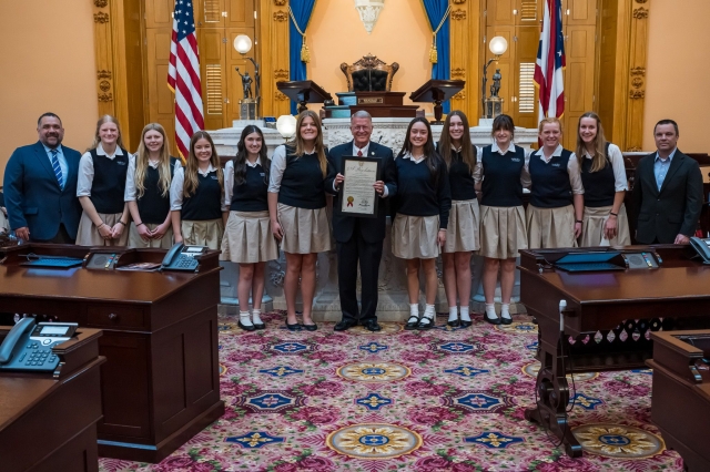 Senator Wilson Celebrates Volleyball State Champions