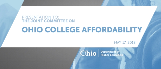 Wilson Named Chairman of Joint Committee on Ohio College Affordability
