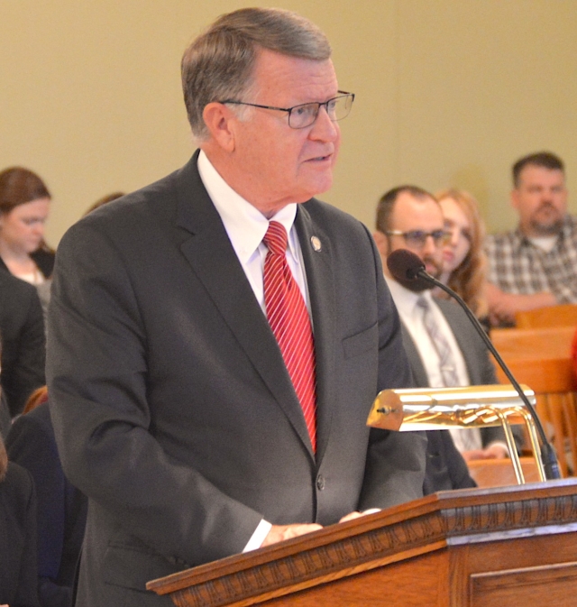 Wilson Pushes Stricter Punishments for Theft in Office Convictions