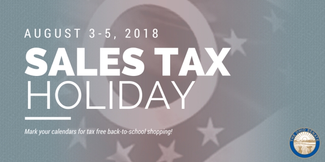 Wilson Reminds Residents to Save During Ohio Sales Tax Holiday Set for August 3-5